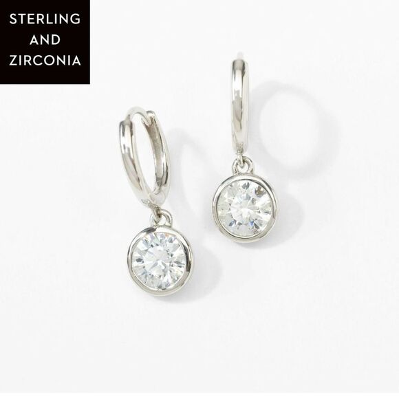 Touchstone Crystal By Swarovski 💖 Go To Earrings, NEW NEVER WORN - Picture 1 of 3